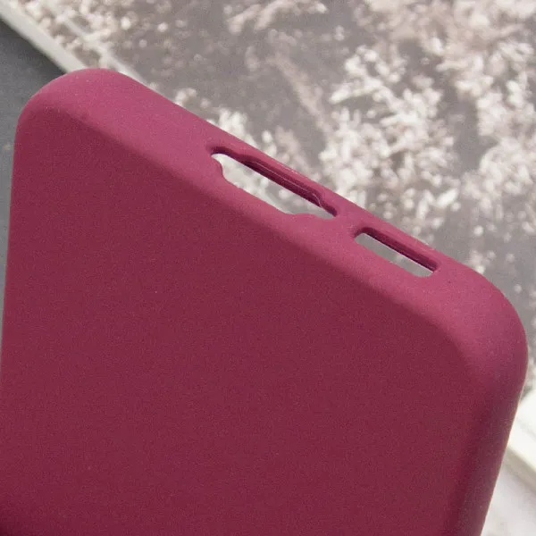 Чехол Silicone Cover Lakshmi Full Camera (AAA) для Samsung Galaxy A15 4G/5G / M15 5G — Бордовый — фото 3 Чехол Silicone Cover Lakshmi Full Camera (AAA) для Samsung Galaxy A15 4G/5G / M15 5G — Бордовый — фото 3