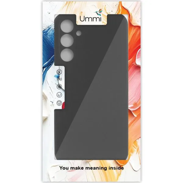 Чехол Silicone Cover Ummi Lakshmi Full Camera (AA) для Samsung Galaxy A15 4G/5G / M15 5G — Черный — фото 3