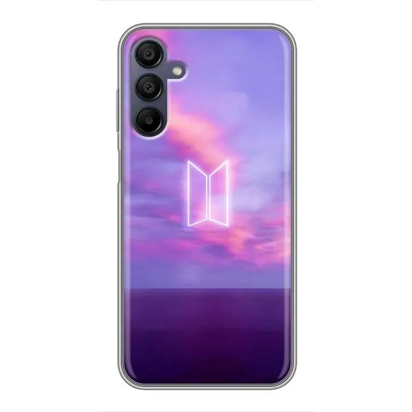 Чехол с принтом «BTS логотип» для Samsung Galaxy A15 (A155)