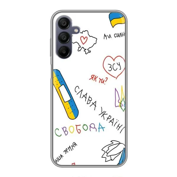 Чехол с принтом «Стикер» для Samsung Galaxy A15 (A155) Чехол с принтом «Стикер» для Samsung Galaxy A15 (A155)