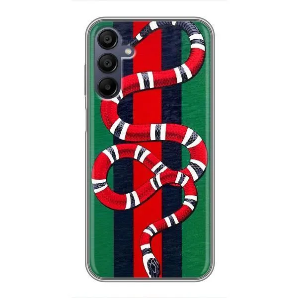 Чехол с принтом «Gucci змия» для Samsung Galaxy A15 (A155)