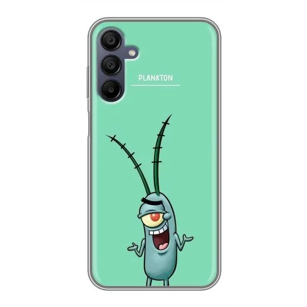 Чехол с принтом «Персонаж Планктон» для Samsung Galaxy A15 (A155)