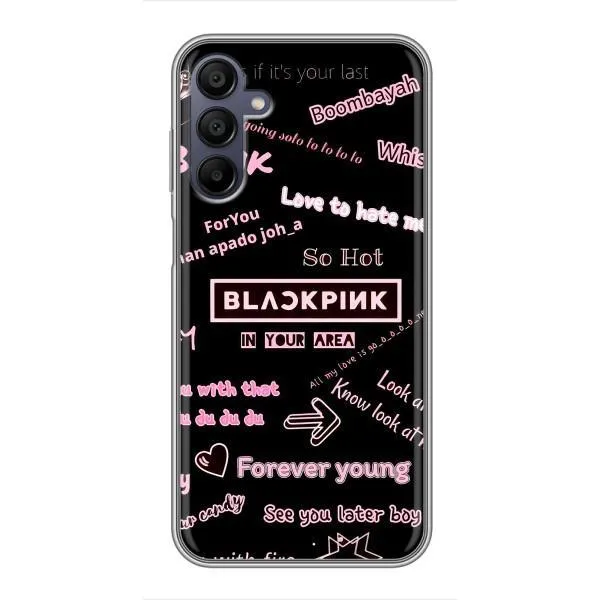 Чехол с принтом «BLACKPINK» для Samsung Galaxy A15 (A155)