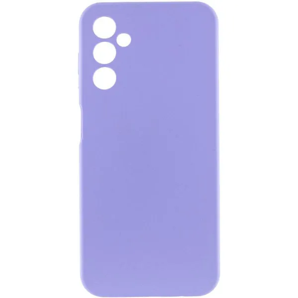 Чехол Silicone Cover Lakshmi Full Camera (AAA) для Samsung Galaxy A16 4G/5G — Сиреневый — фото 1