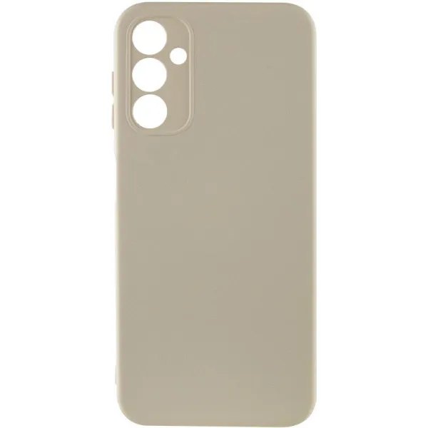 Чехол TPU GETMAN Liquid Silk Full Camera для Samsung Galaxy A16 4G/5G — Песочный — фото 1