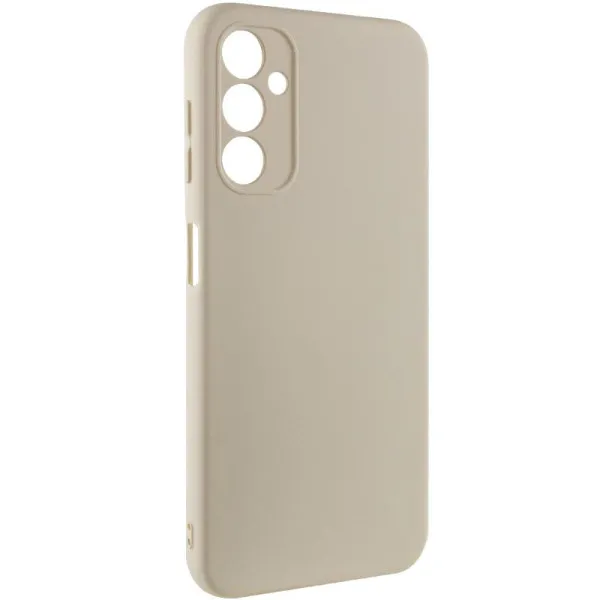 Чехол TPU GETMAN Liquid Silk Full Camera для Samsung Galaxy A16 4G/5G — Песочный — фото 2