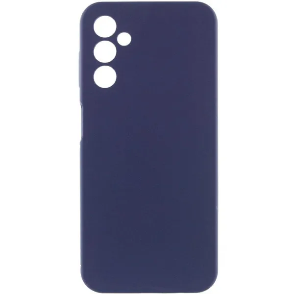 Чехол Silicone Cover Lakshmi Full Camera (AAA) для Samsung Galaxy A16 4G/5G — Темно-синий — фото 1