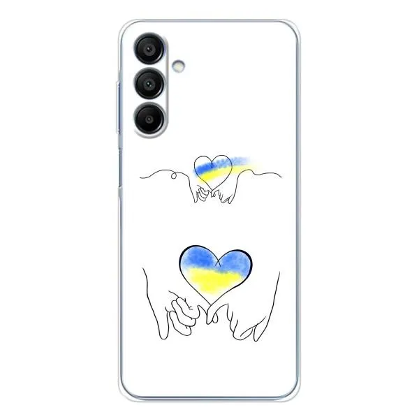 Чохол з принтом «Мир Україні» для Samsung Galaxy A16 5G