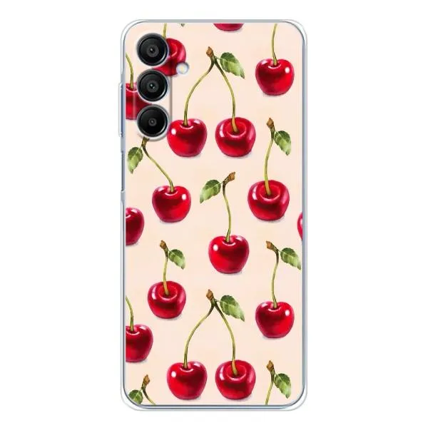 Чехол с принтом «Вишня» для Samsung Galaxy A16