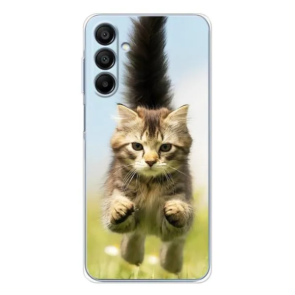 Чехол с принтом «Прыжок кота» для Samsung Galaxy A16