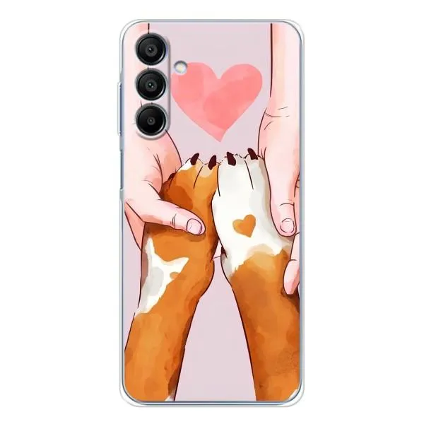 Чехол с принтом «Любовь к собакам» для Samsung Galaxy A16