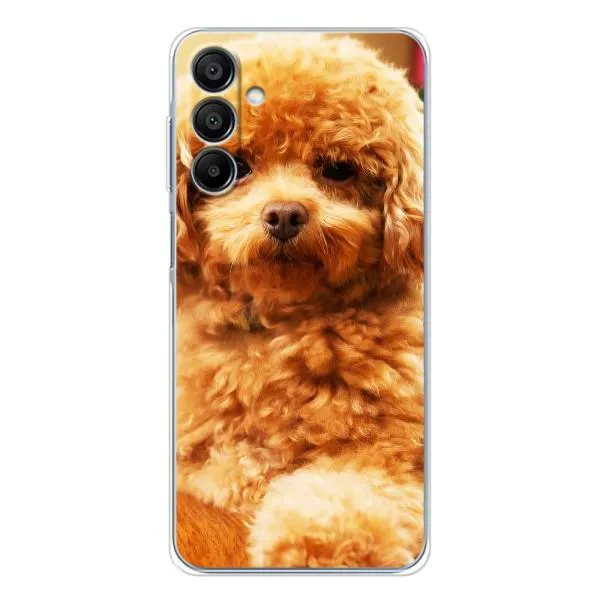 Чехол с принтом «Щенок Бишон» для Samsung Galaxy A16