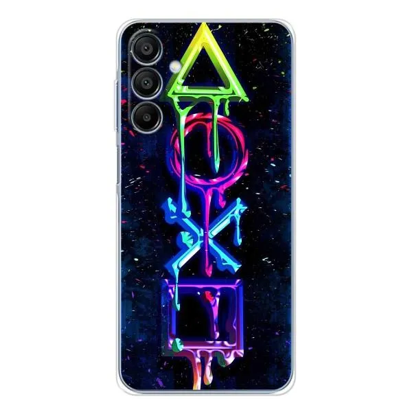 Чехол с принтом «Pleystation лого» для Samsung Galaxy A16 Чехол с принтом «Pleystation лого» для Samsung Galaxy A16