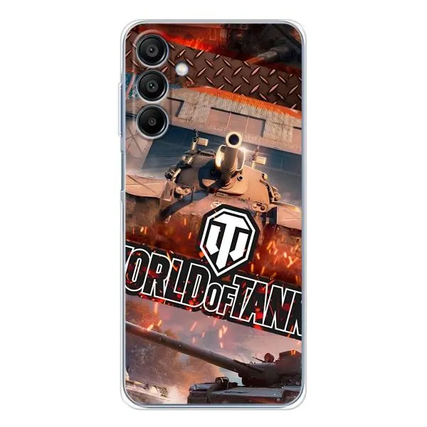 Чехол с принтом «World of Tanks» для Samsung Galaxy A16 Чехол с принтом «World of Tanks» для Samsung Galaxy A16