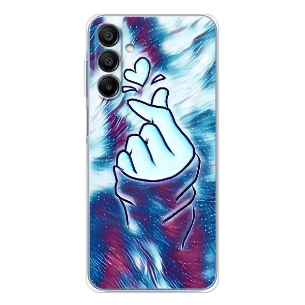 Чохол з принтом «Радужне серце» для Samsung Galaxy A16