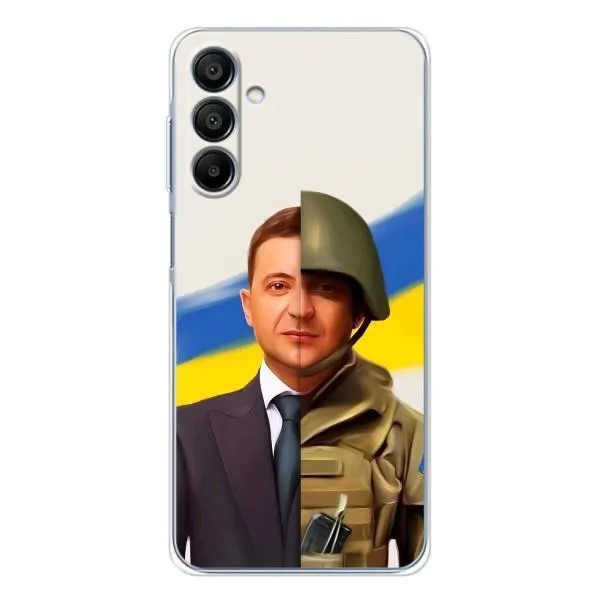 Чехол с принтом «Зеленский солдат» для Samsung Galaxy A16
