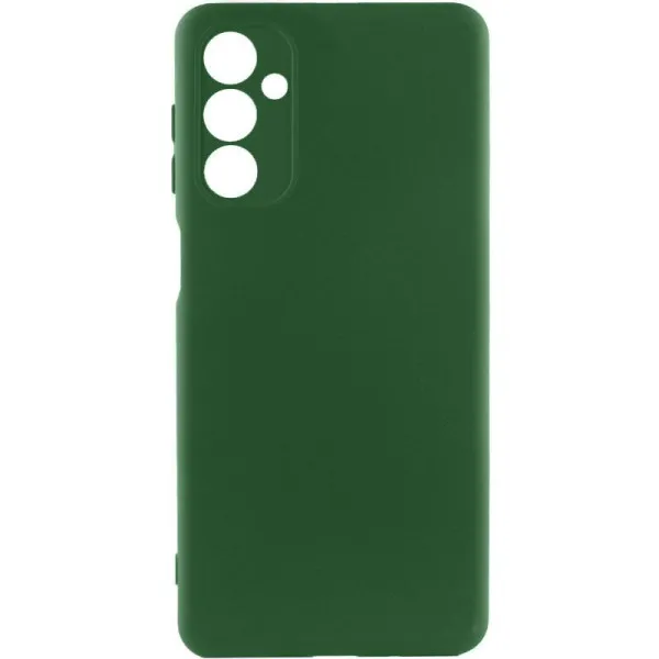 Чохол TPU GETMAN Liquid Silk Full Camera для Samsung Galaxy A18 / A17 — Зелений — фото 1