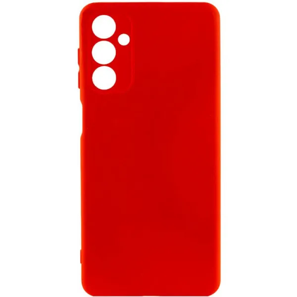 Чохол TPU GETMAN Liquid Silk Full Camera для Samsung Galaxy A18 / A17 — Червоний