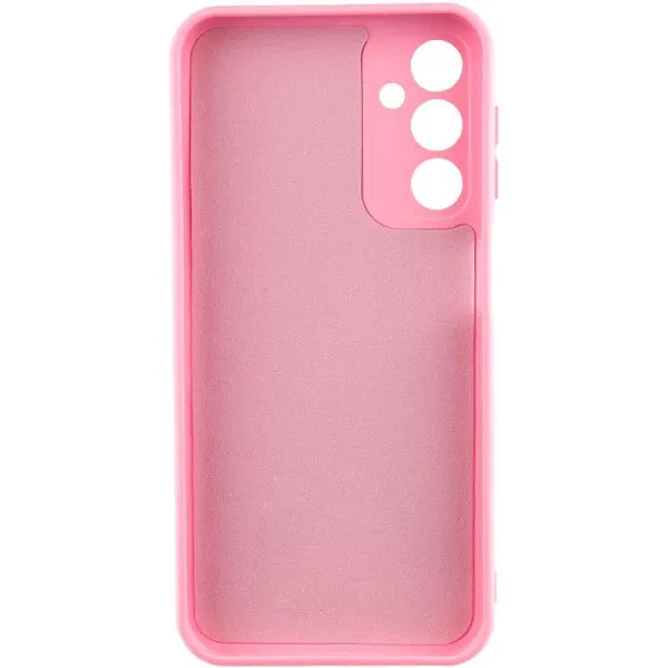 Чохол TPU GETMAN Liquid Silk Full Camera для Samsung Galaxy A18 / A17 — Рожевий — фото 2