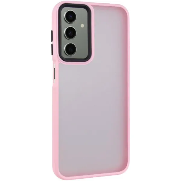 Чехол TPU+PC Lyon Frosted для Samsung Galaxy A18 / A17 / A26 / A16 — Розовый — фото 1 Чехол TPU+PC Lyon Frosted для Samsung Galaxy A18 / A17 / A26 / A16 — Розовый — фото 1