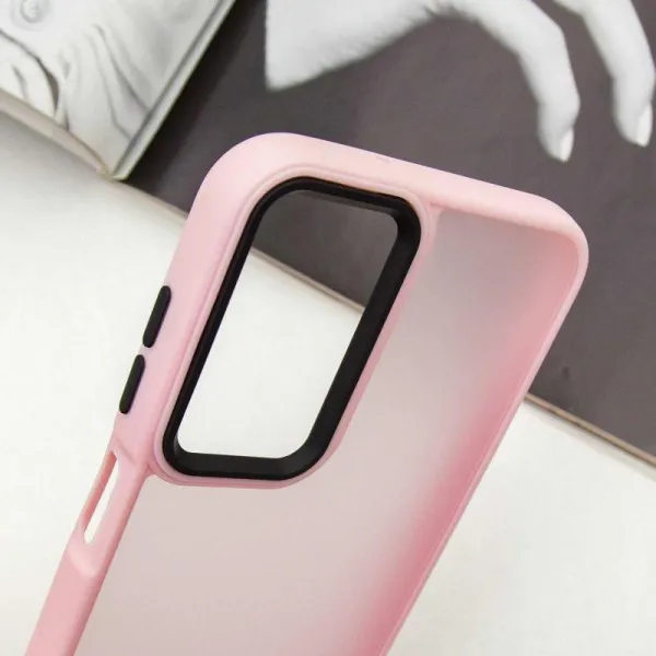 Чехол TPU+PC Lyon Frosted для Samsung Galaxy A18 / A17 / A26 / A16 — Розовый — фото 4 Чехол TPU+PC Lyon Frosted для Samsung Galaxy A18 / A17 / A26 / A16 — Розовый — фото 4