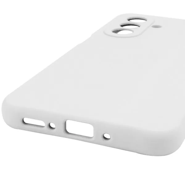 Чохол Silicone Cover Lakshmi Full Camera (AAA) для Samsung Galaxy A18 / A17 — Білий — фото 5