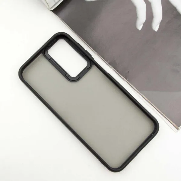 Чехол TPU+PC Lyon Frosted для Samsung Galaxy A18 / A17 / A26 / A16 — Черный — фото 3 Чехол TPU+PC Lyon Frosted для Samsung Galaxy A18 / A17 / A26 / A16 — Черный — фото 3