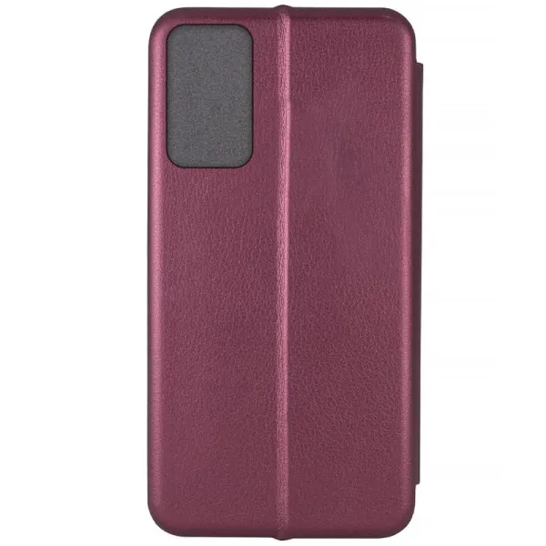 Кожаный чехол-книжка Classy для Samsung Galaxy A18 / A17 — Бордовый — фото 3 Кожаный чехол-книжка Classy для Samsung Galaxy A18 / A17 — Бордовый — фото 3