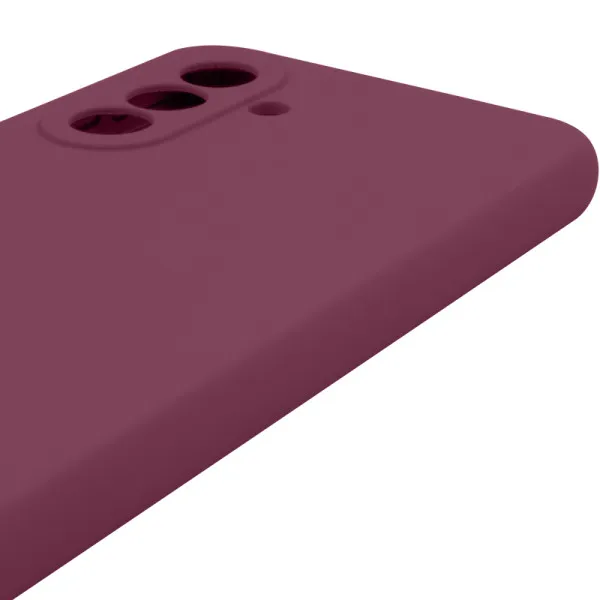 Чехол Silicone Cover Lakshmi Full Camera (AAA) для Samsung Galaxy A18 / A17 — Бордовый — фото 4 Чехол Silicone Cover Lakshmi Full Camera (AAA) для Samsung Galaxy A18 / A17 — Бордовый — фото 4