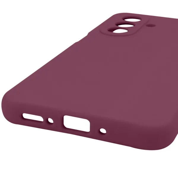 Чехол Silicone Cover Lakshmi Full Camera (AAA) для Samsung Galaxy A18 / A17 — Бордовый — фото 5 Чехол Silicone Cover Lakshmi Full Camera (AAA) для Samsung Galaxy A18 / A17 — Бордовый — фото 5