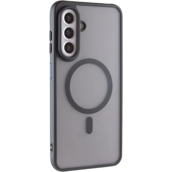 Чехол TPU Bloom with Magnetic Fit для Samsung Galaxy A18 / A17 — Черный — фото 1 Чехол TPU Bloom with Magnetic Fit для Samsung Galaxy A18 / A17 — Черный — фото 1