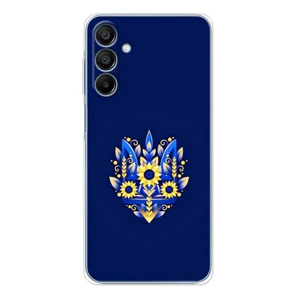 Чехол с принтом «Цветочный Герб» для Samsung Galaxy A17