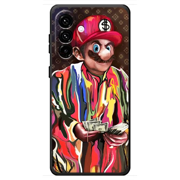 Чохол з принтом «Mario LV» для Samsung Galaxy A18 4G