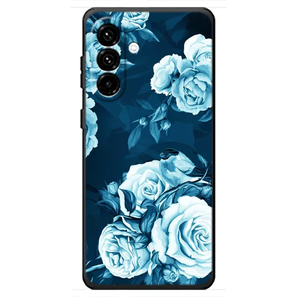 Чехол с принтом «Голубые Бутоны» для Samsung Galaxy A18 4G Чехол с принтом «Голубые Бутоны» для Samsung Galaxy A18 4G