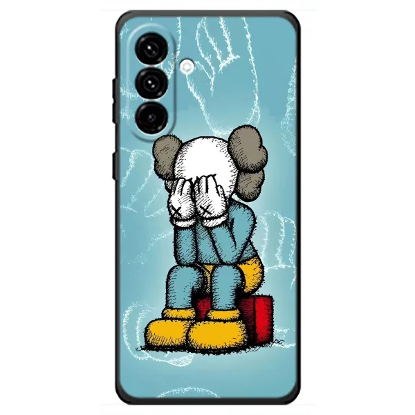 Чохол з принтом «Плач Bearbrick» для Samsung Galaxy A18 4G