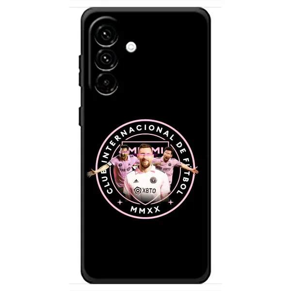 Чехол с принтом «Месси в лого» для Samsung Galaxy A18 4G Чехол с принтом «Месси в лого» для Samsung Galaxy A18 4G