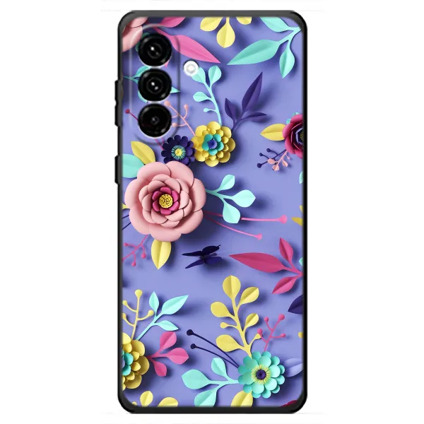 Чехол с принтом «Цветочный дизайн» для Samsung Galaxy A18 4G Чехол с принтом «Цветочный дизайн» для Samsung Galaxy A18 4G