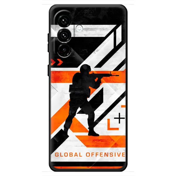 Чехол с принтом «Cs:Go» для Samsung Galaxy A18 4G Чехол с принтом «Cs:Go» для Samsung Galaxy A18 4G