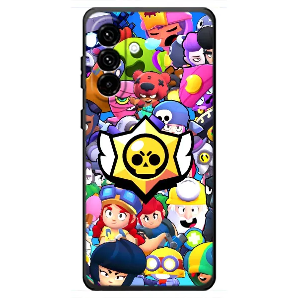 Чехол с принтом «Лого Brawl Stars» для Samsung Galaxy A18 4G Чехол с принтом «Лого Brawl Stars» для Samsung Galaxy A18 4G