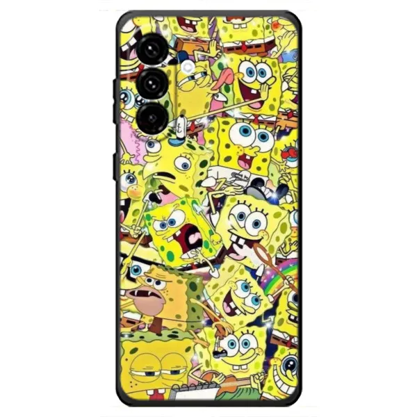 Чехол с принтом «Эмоции Спанч Боба» для Samsung Galaxy A18 4G Чехол с принтом «Эмоции Спанч Боба» для Samsung Galaxy A18 4G