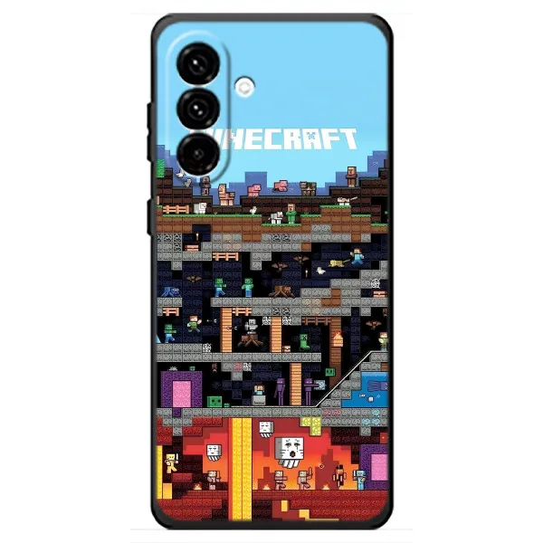 Чехол с принтом «фон Minecraft» для Samsung Galaxy A18 4G Чехол с принтом «фон Minecraft» для Samsung Galaxy A18 4G