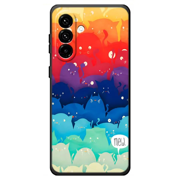 Чехол с принтом «Mew» для Samsung Galaxy A18 4G Чехол с принтом «Mew» для Samsung Galaxy A18 4G