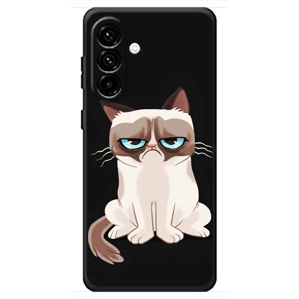 Чехол с принтом «Грустный кот» для Samsung Galaxy A18 4G Чехол с принтом «Грустный кот» для Samsung Galaxy A18 4G