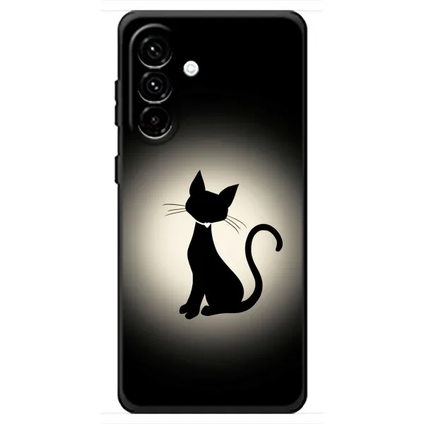 Чехол с принтом «Силуэт котика» для Samsung Galaxy A18 4G Чехол с принтом «Силуэт котика» для Samsung Galaxy A18 4G