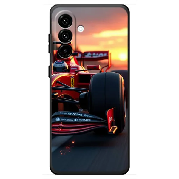Чехол с принтом «Макларен на закате» для Samsung Galaxy A18 4G