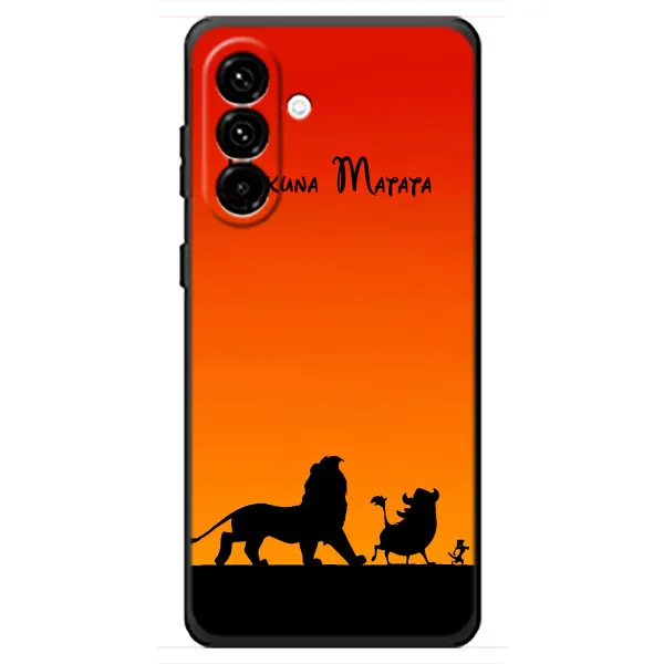 Чехол с принтом «Акуна Матата закат» для Samsung Galaxy A18 4G