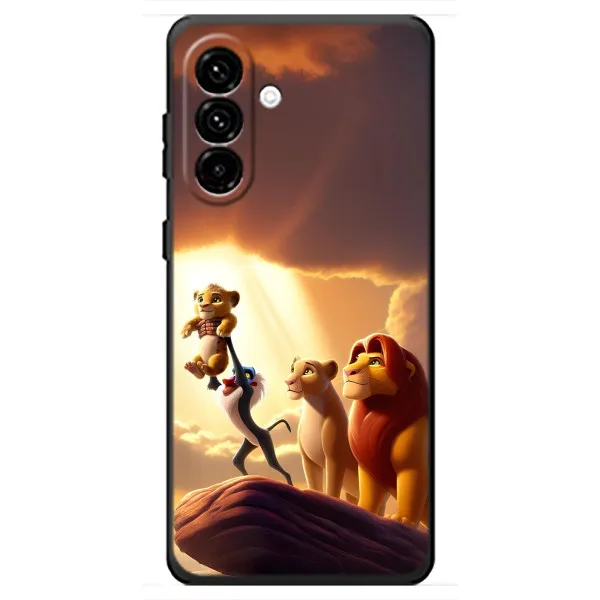 Чехол с принтом «Симба на презентации» для Samsung Galaxy A18 4G