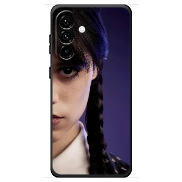 Чехол с принтом «Загадочный взгляд Уэнздей» для Samsung Galaxy A18 4G Чехол с принтом «Загадочный взгляд Уэнздей» для Samsung Galaxy A18 4G
