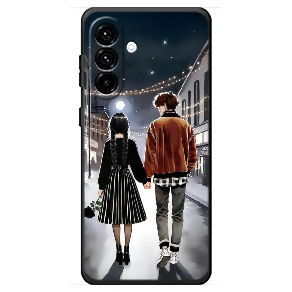 Чехол с принтом «Уэнздей и Тайлер» для Samsung Galaxy A18 4G Чехол с принтом «Уэнздей и Тайлер» для Samsung Galaxy A18 4G