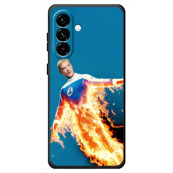 Чехол с принтом «Человек-факел в огне» для Samsung Galaxy A18 4G Чехол с принтом «Человек-факел в огне» для Samsung Galaxy A18 4G